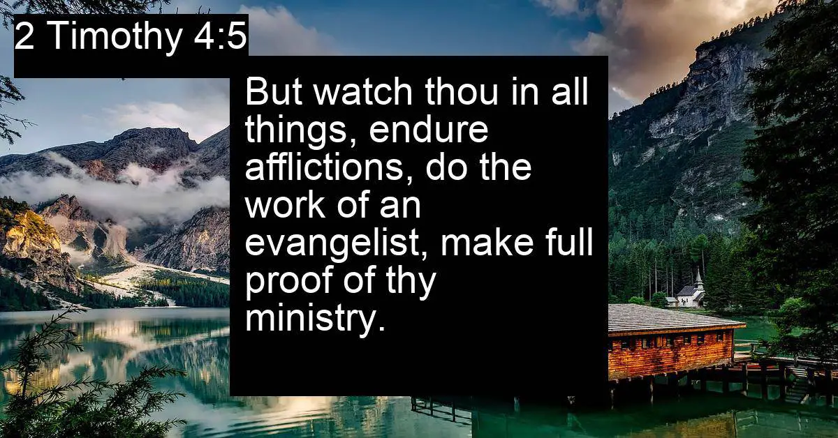 2 Timothy 4:5