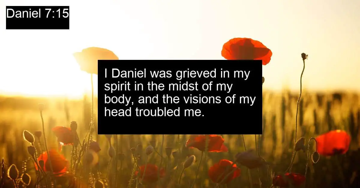 Daniel 7:15