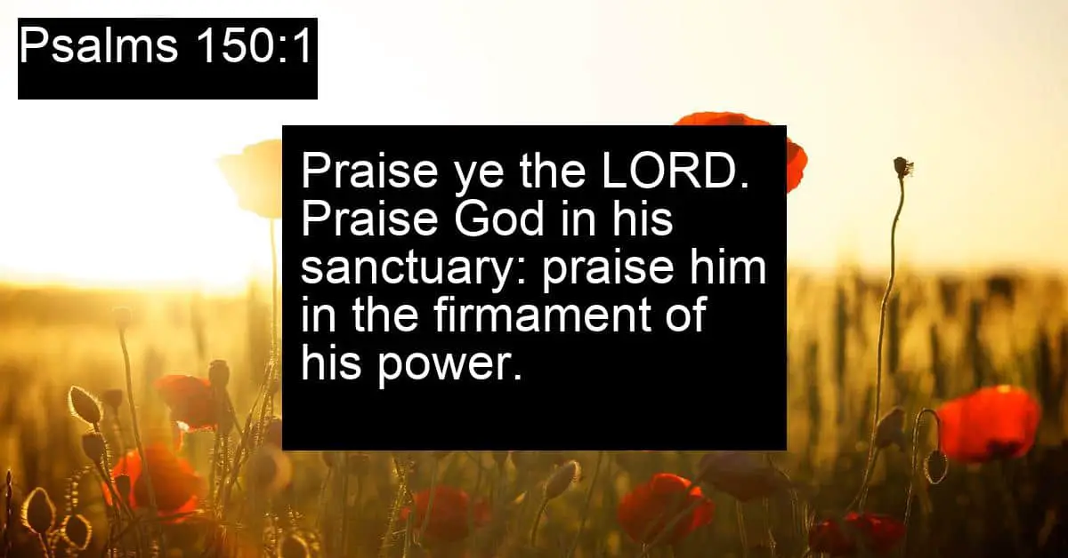 Psalms 150:1