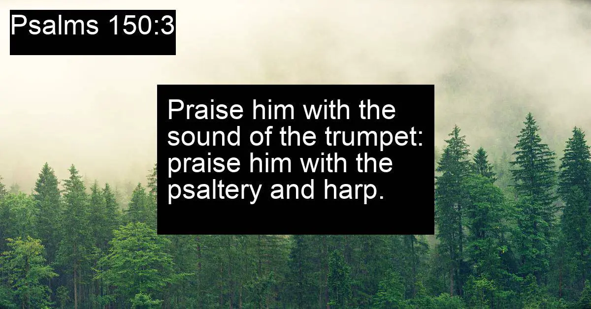 Psalms 150:3