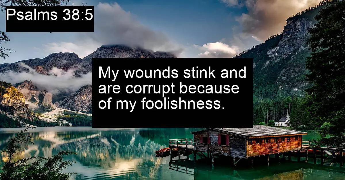Psalms 38:5