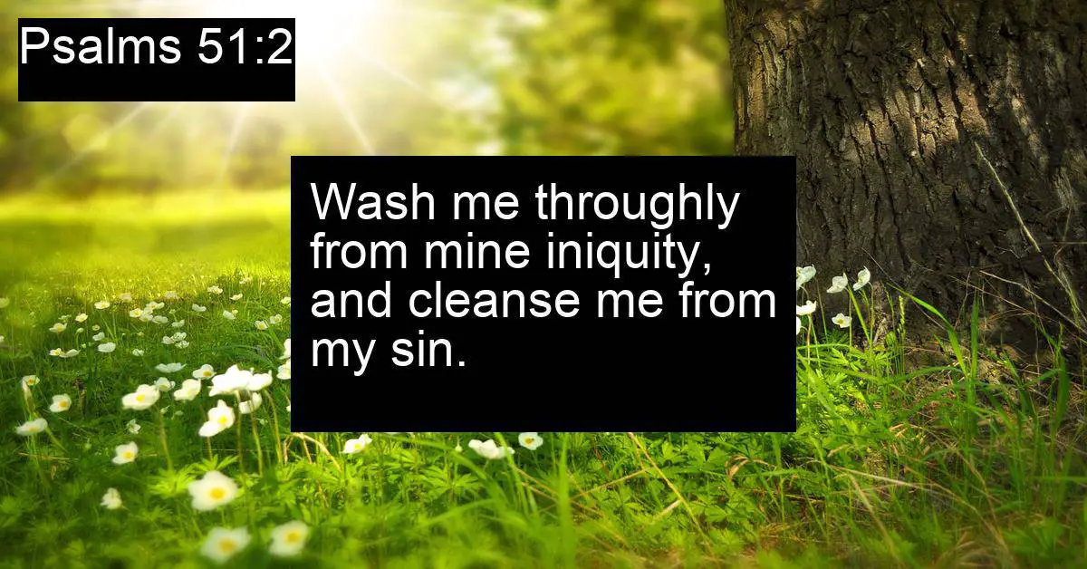 Psalms 51:2