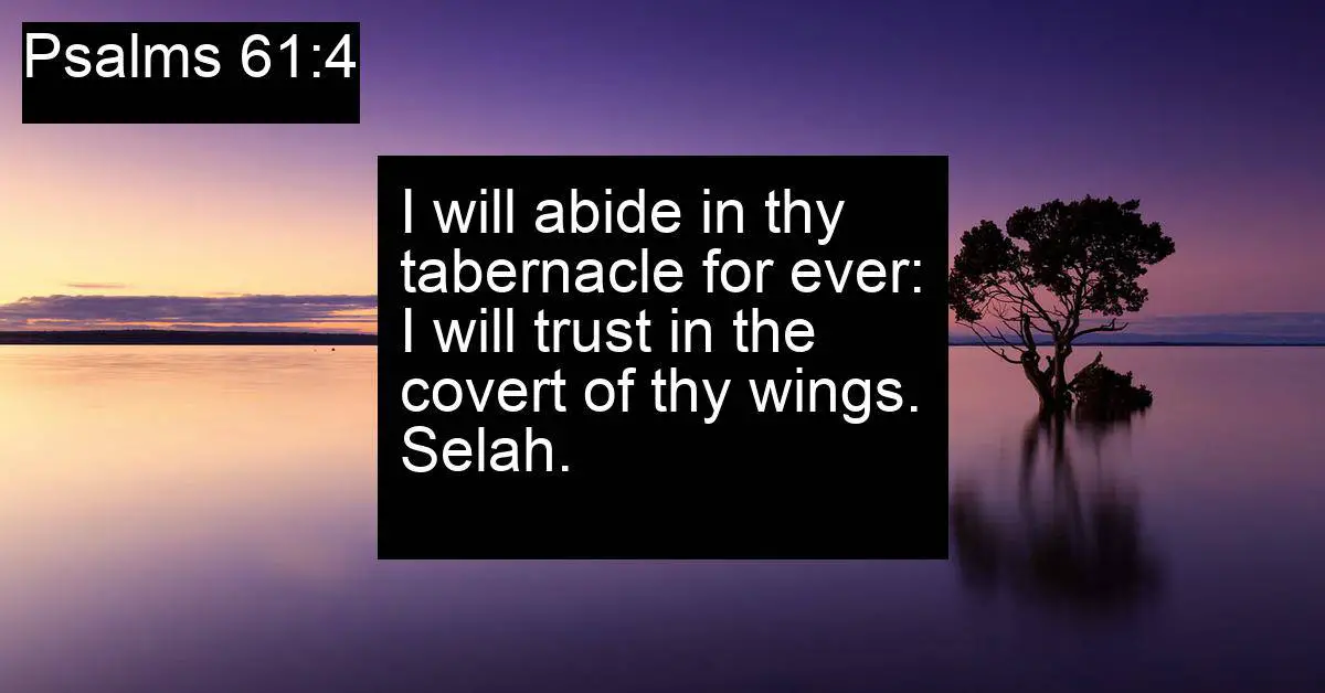 Psalms 61:4