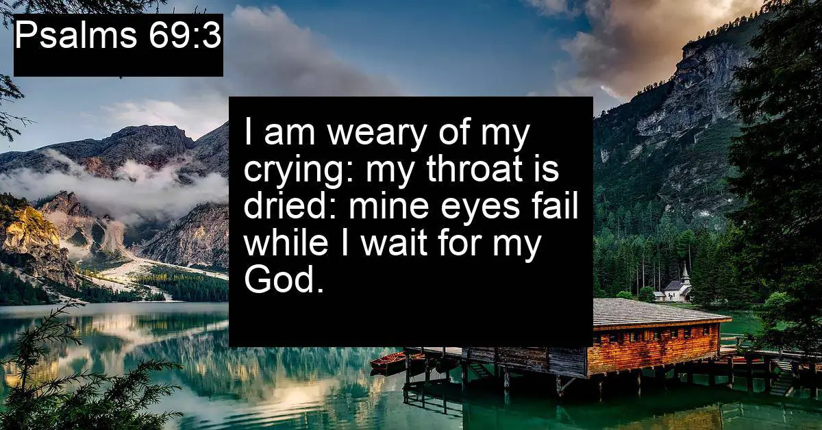 Psalms 69:3