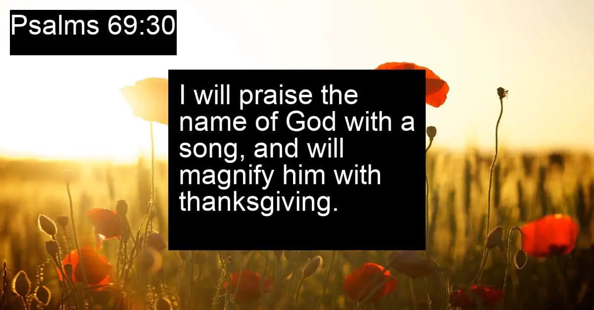 Psalms 69:30