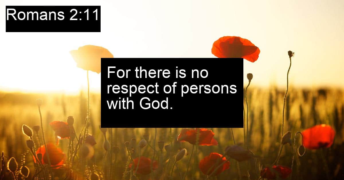Romans 2:11