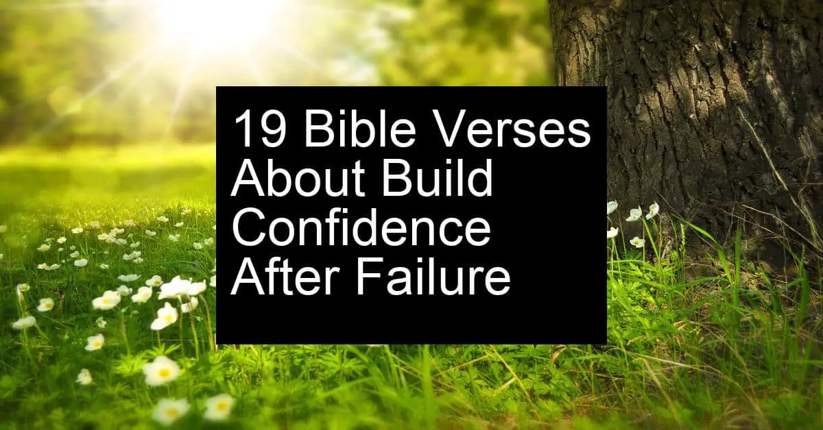 build confidence after failure