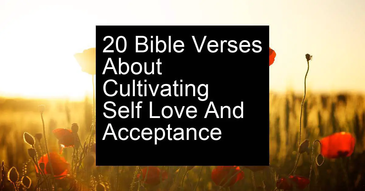 cultivating self love and acceptance