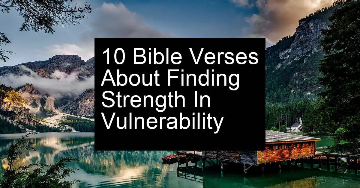 finding strength in vulnerability