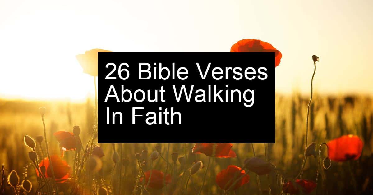 walking in faith