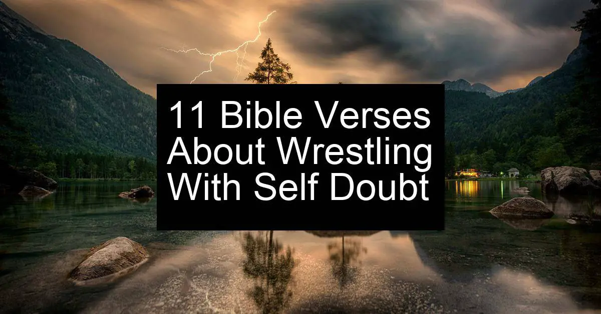 wrestling with self doubt